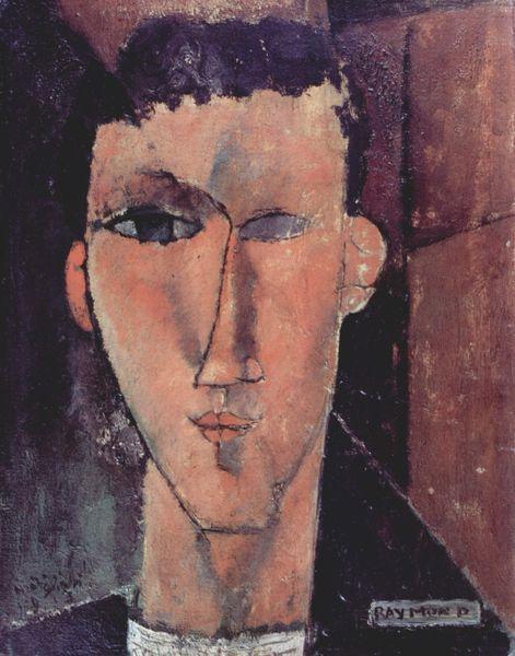 Amedeo Modigliani Portrat des Raymond Sweden oil painting art